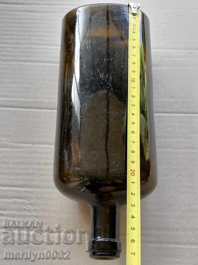 Delivery of Old glass bottle Shepherd Large bottle - RARE Delivery of Old glass bottle Shepherd Large bottle - RARE