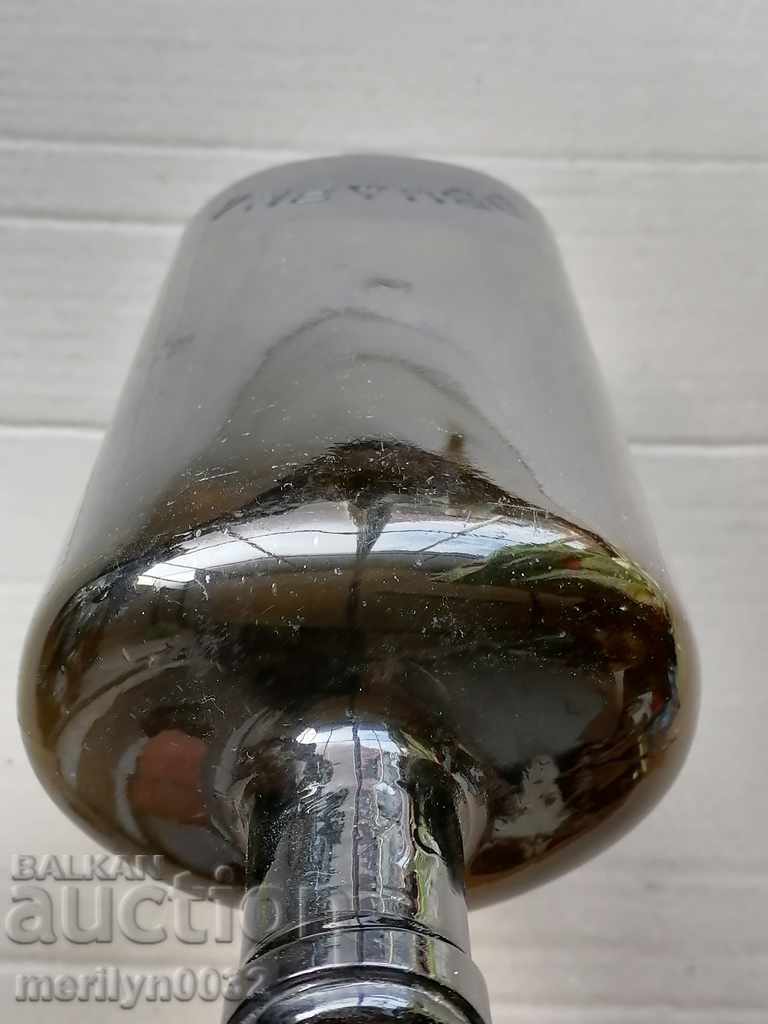 Old glass bottle Shepherd Large bottle - RARE - 6 Old glass bottle Shepherd Large bottle - RARE - 6