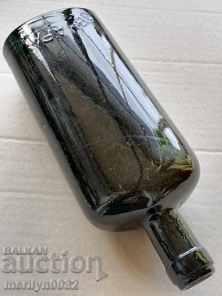 Old glass bottle Shepherd Small bottle - RARE - 7