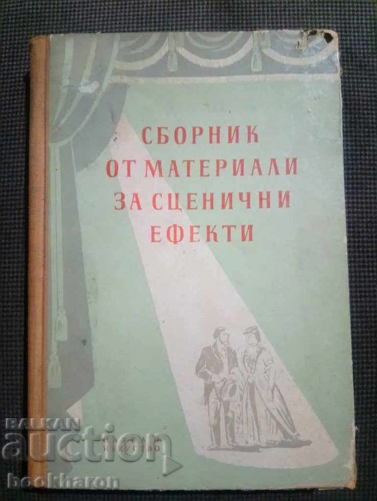 A collection of stage effects materials