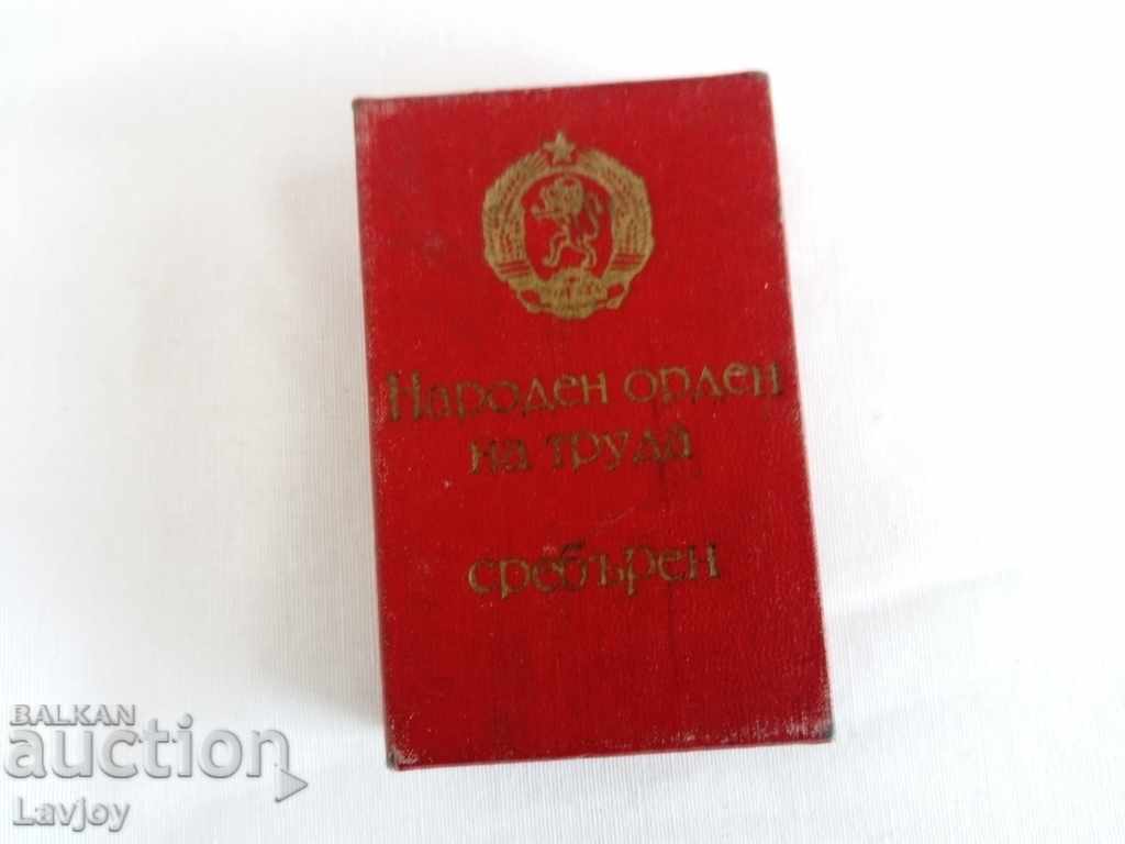 Delivery of The People's Order of Labor Delivery of The People's Order of Labor