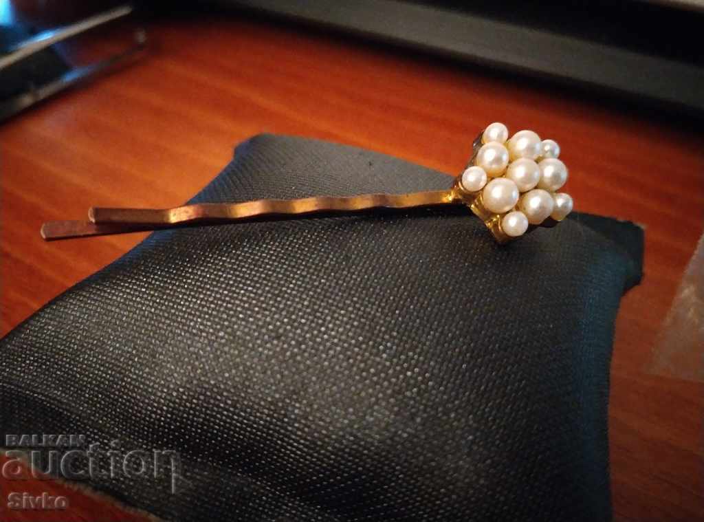 Fibula pearl antique needle Fibula pearl antique needle