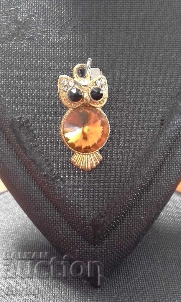 Auction  Owl pendant