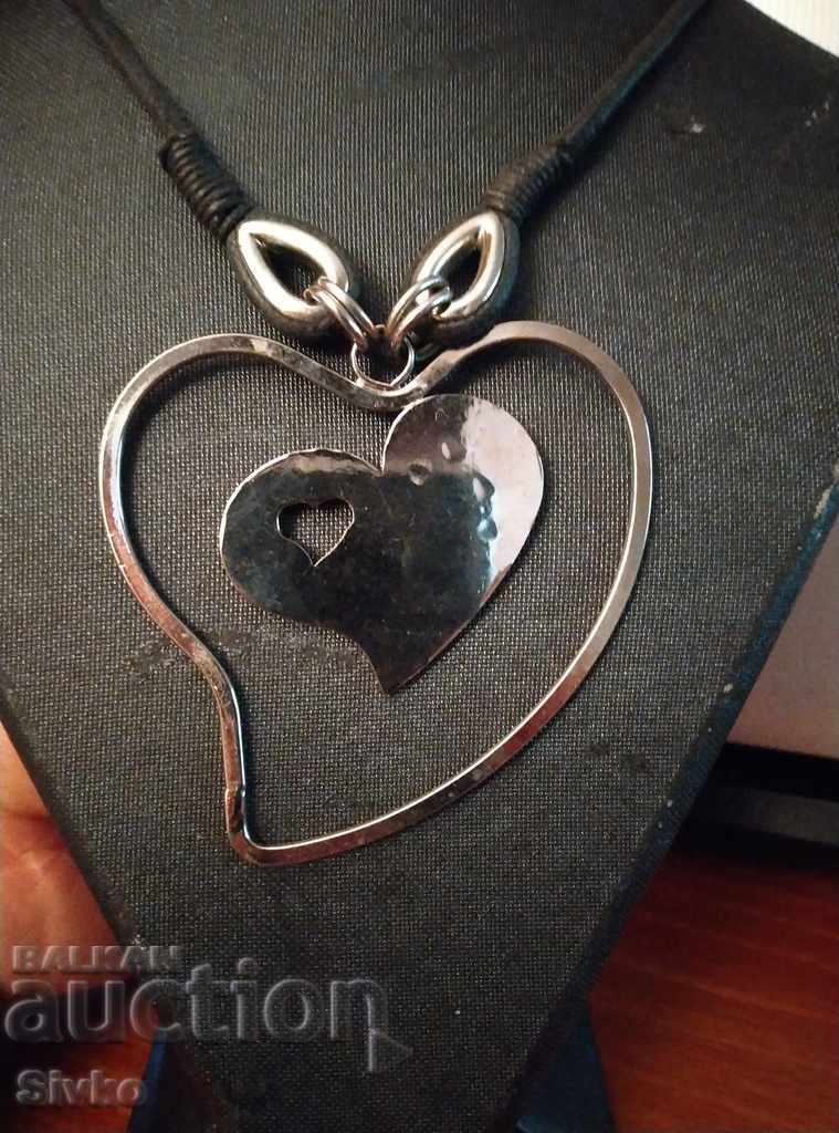 Auction Heart Necklace Auction Heart Necklace