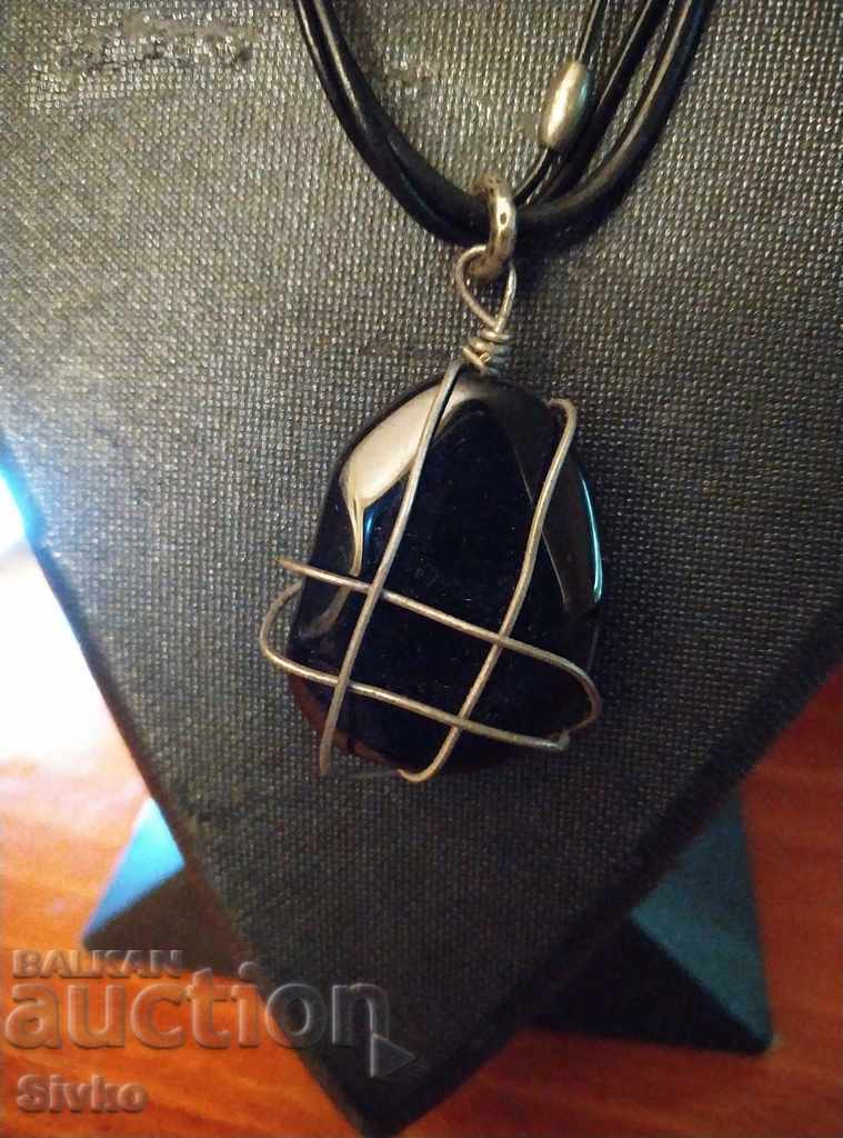 Necklace black stone necklace with price 2.49 BGN | € 1.27 Necklace black stone necklace with price 2.49 BGN | € 1.27