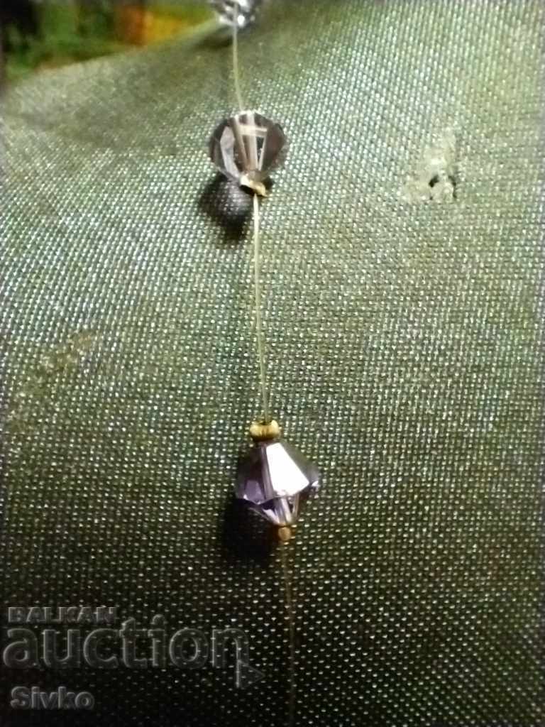 Auction  Necklace with purple elements