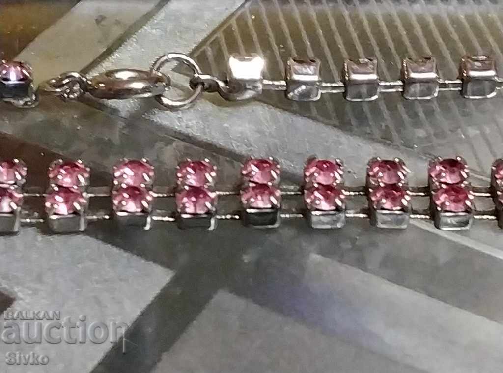 Auction Pink zircon necklace Auction Pink zircon necklace