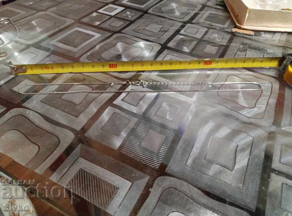 Silver-plated chain 1