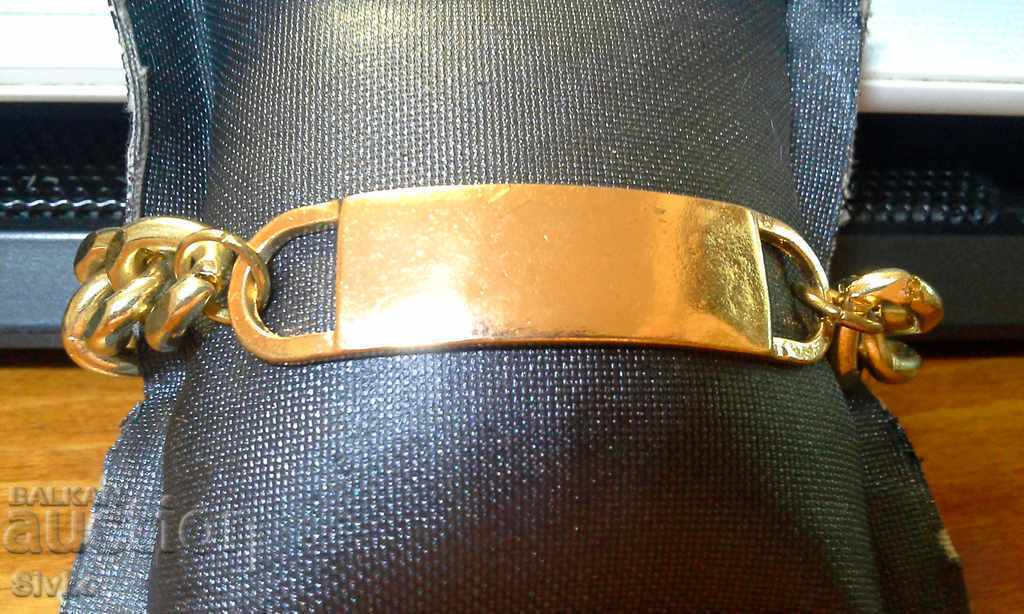 Гривна с верижка и плочка за надпис с цена 1.99 лв. | € 1.02 Гривна с верижка и плочка за надпис с цена 1.99 лв. | € 1.02