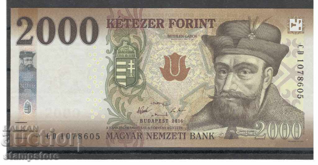 Hungary - £ 2,000 - 2016