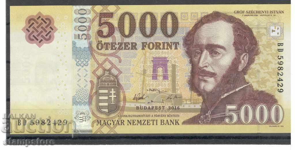 Hungary - £ 5,000 - 2016