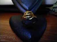 Inel placat cu aur 17