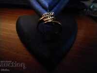 Inel placat cu aur de 18k