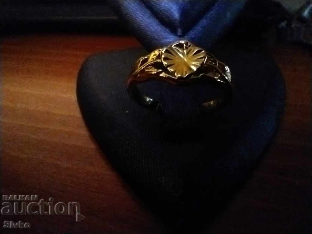 Gold-plated ring 19 Gold-plated ring 19