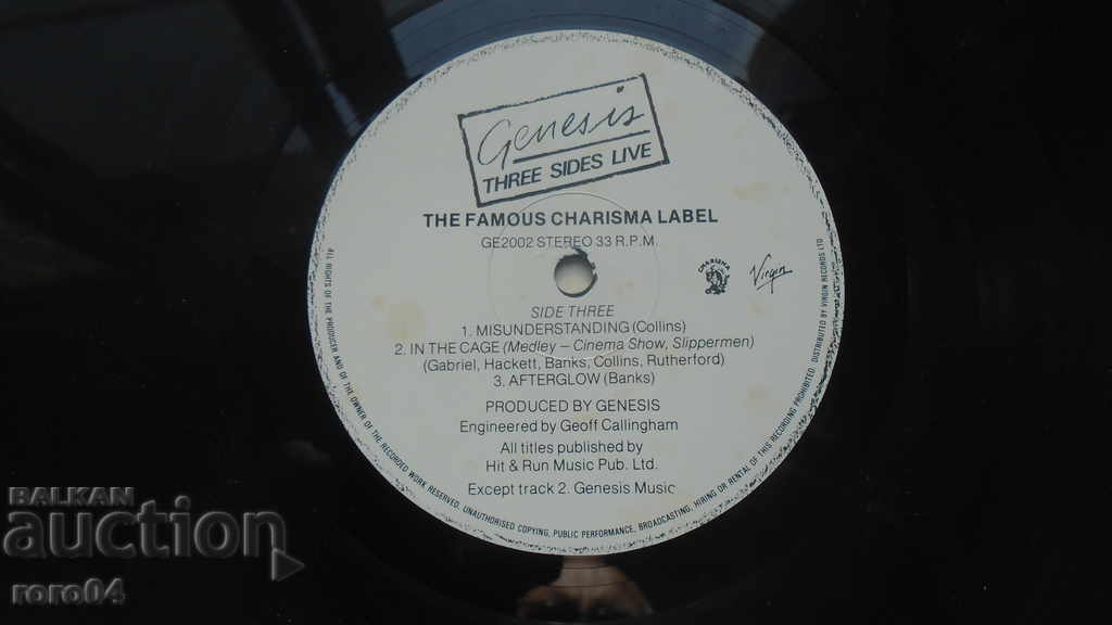 GENESIS - THREE SIDE LIVE - 6