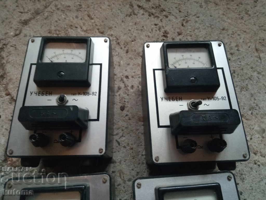 Амперметър учебен 4 броя с цена 79.99 лв. | € 40.90 Амперметър учебен 4 броя с цена 79.99 лв. | € 40.90