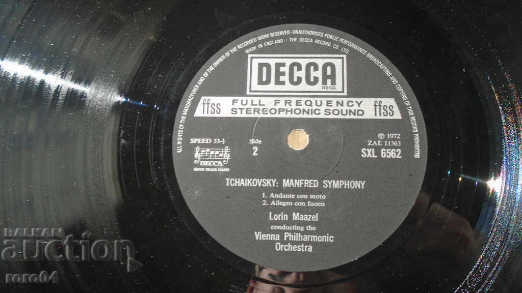 TCHAIKOVSKY - 6 TCHAIKOVSKY - 6