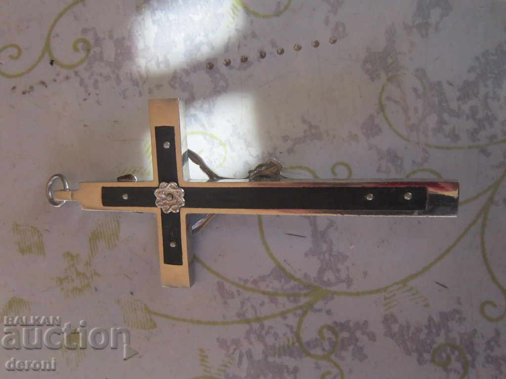 Delivery of German religious cross crucifix wood and steel 1