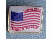 9073 Badge - Tampa 2018 - USA