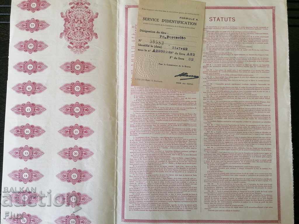 Δράση από το Βέλγιο Les Mines d'OR de Porcecito | 1928 - 5