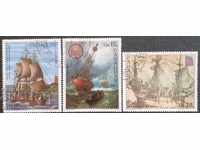 Paraguay 1977 - Pictures of German ships. Air mail