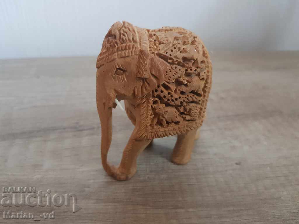 Old handmade elephant