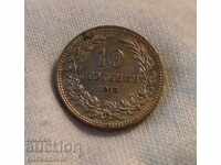 Bulgaria 10 cents 1913 For collection! K#113