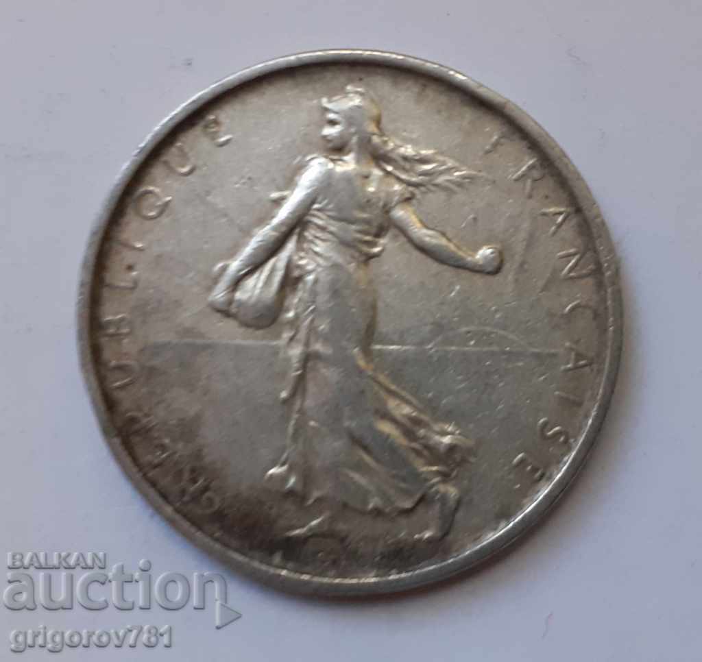 Ασημένιο 5 φράγκων Γαλλία 1964 - ασημένιο νόμισμα με τιμή € 12.78 | 25.00 BGN