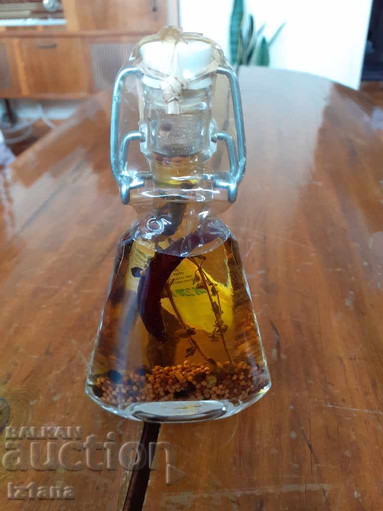 Delivery of Old bottle of olive oil Delivery of Old bottle of olive oil