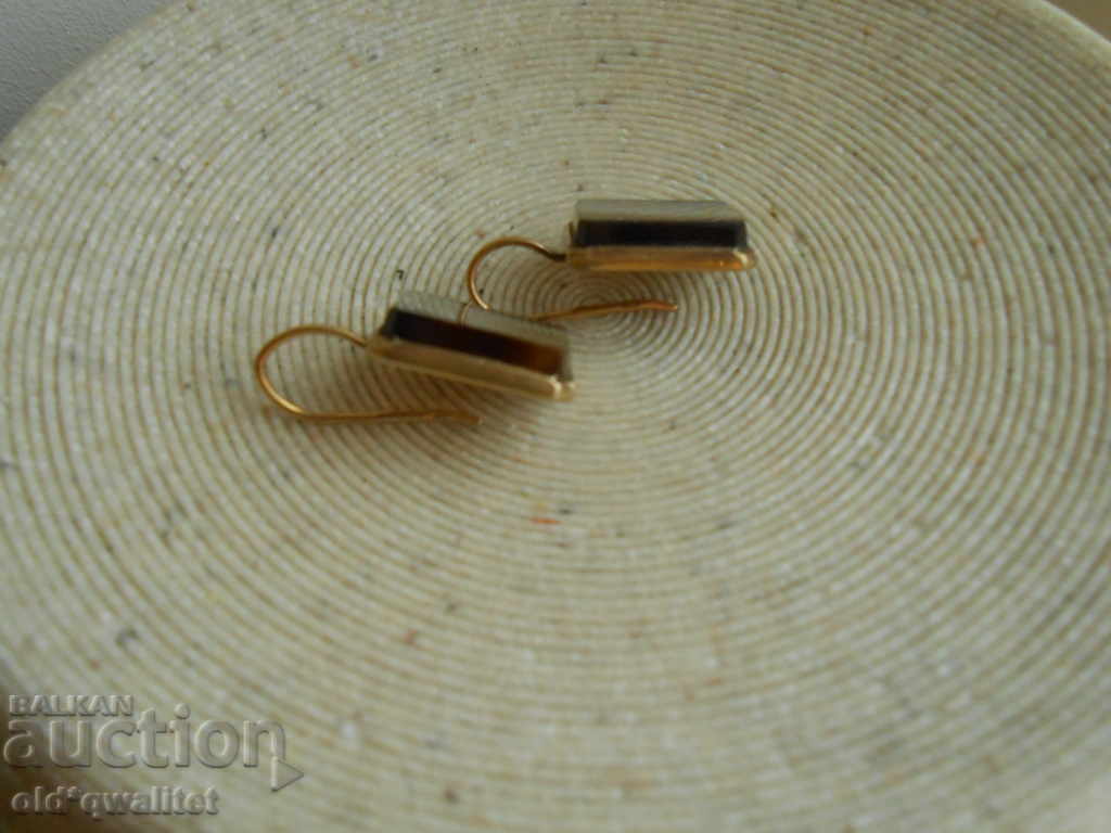 Delivery of Silver Russian EARRINGS with AHAT, Silver 875, gilding, stamps Delivery of Silver Russian EARRINGS with AHAT, Silver 875, gilding, stamps