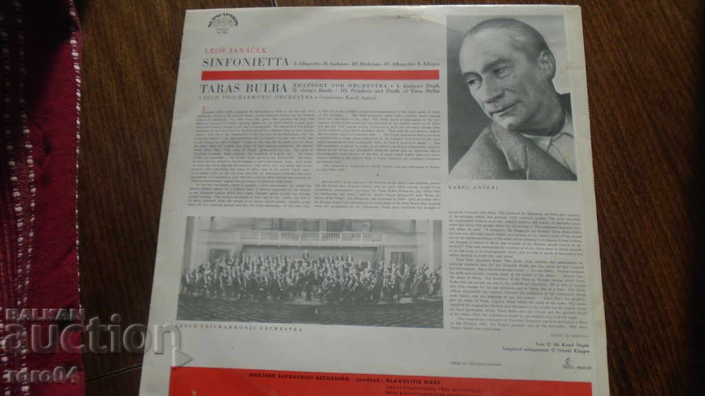 Delivery of Janacek - Sinfonietta Taras Bulba Delivery of Janacek - Sinfonietta Taras Bulba