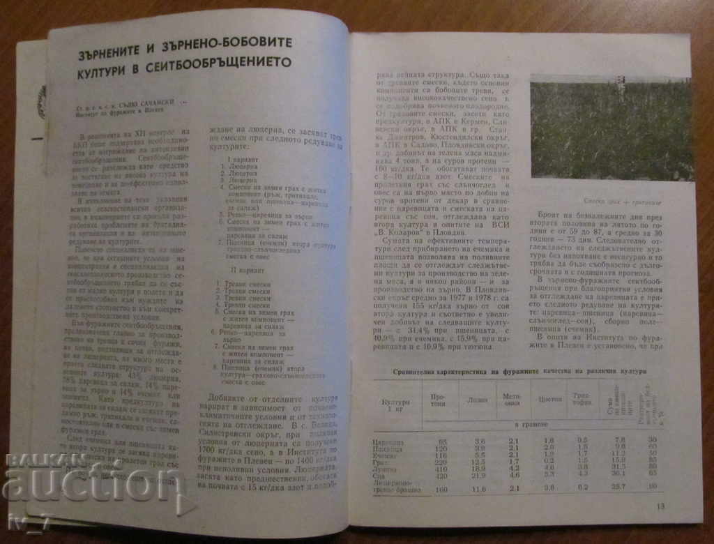 Auction MAGAZINE "AGRICULTURE" - ISSUE 3.1984 Auction MAGAZINE "AGRICULTURE" - ISSUE 3.1984