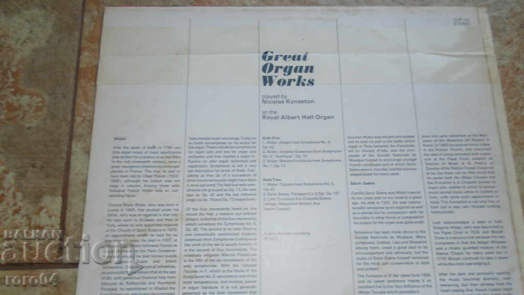 Delivery of Nicolas Kynaston - Great Organ Works Delivery of Nicolas Kynaston - Great Organ Works