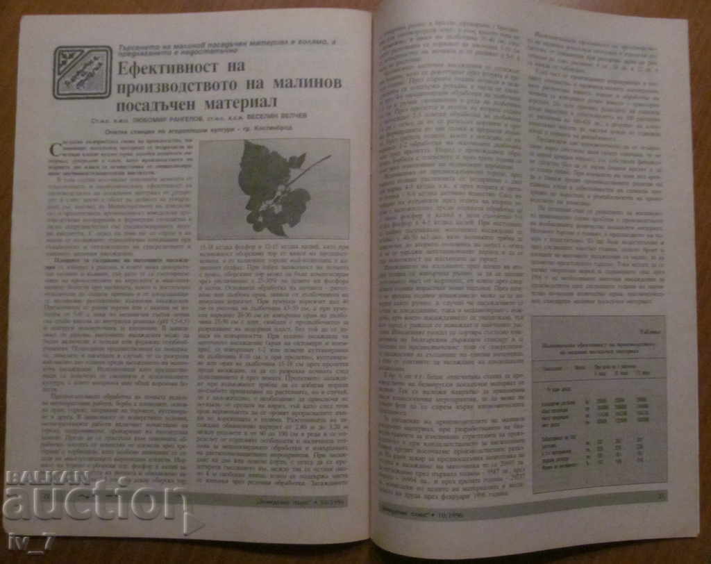 REVISTA "AGRICULTURA" - NUMĂRUL 10, 1996 - 6