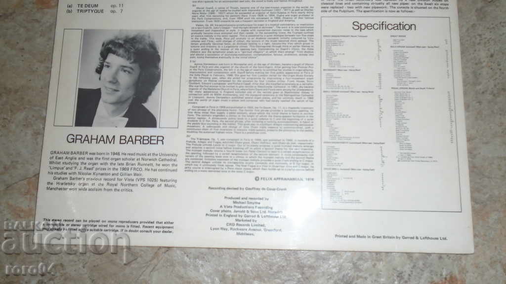 Graham Barber - The Organ of Norwich Cathedral - 5 Graham Barber - The Organ of Norwich Cathedral - 5