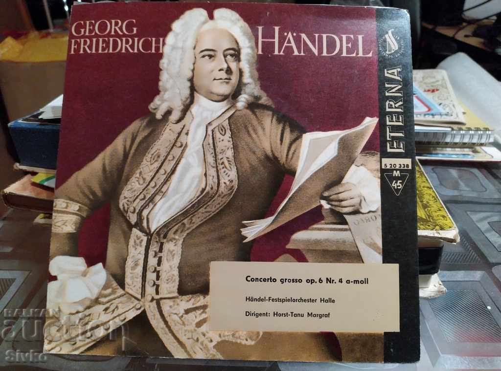 Handel Gramophone Record 1