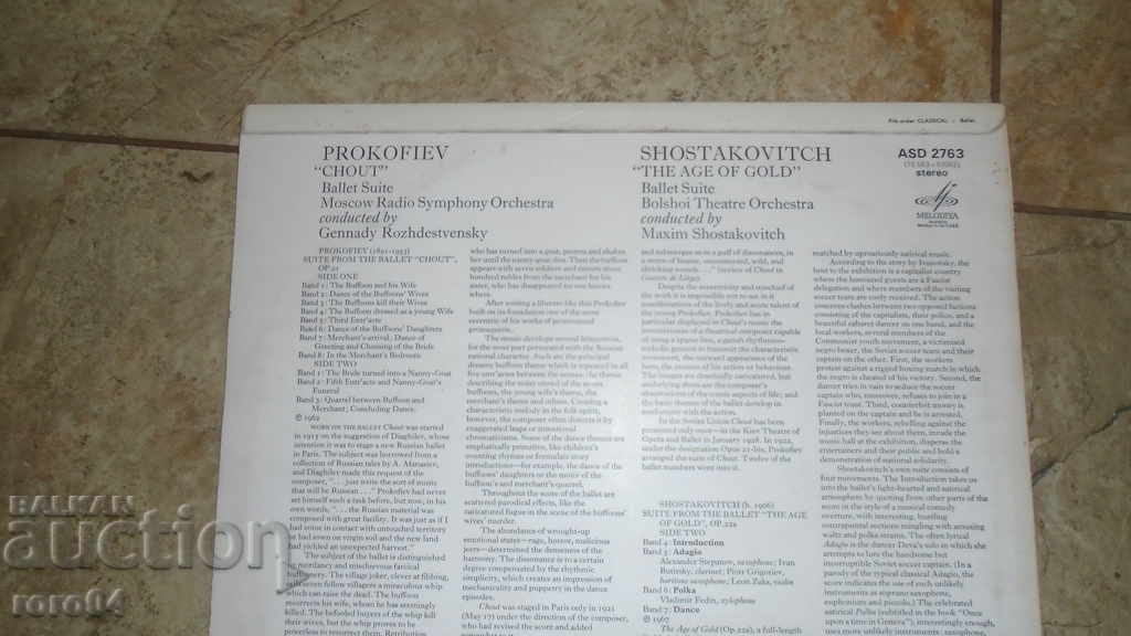 Delivery of Prokofiev, Shostakovich Delivery of Prokofiev, Shostakovich