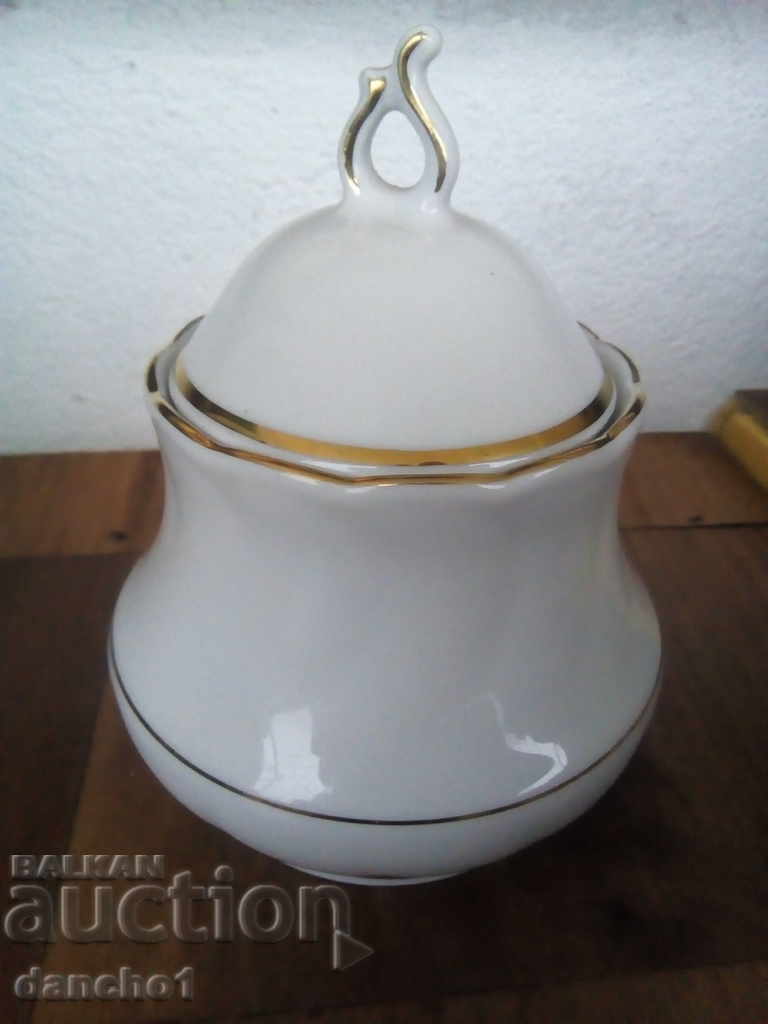 Licitație Bol de zahăr din porțelan bavarez Winterling Licitație Bol de zahăr din porțelan bavarez Winterling