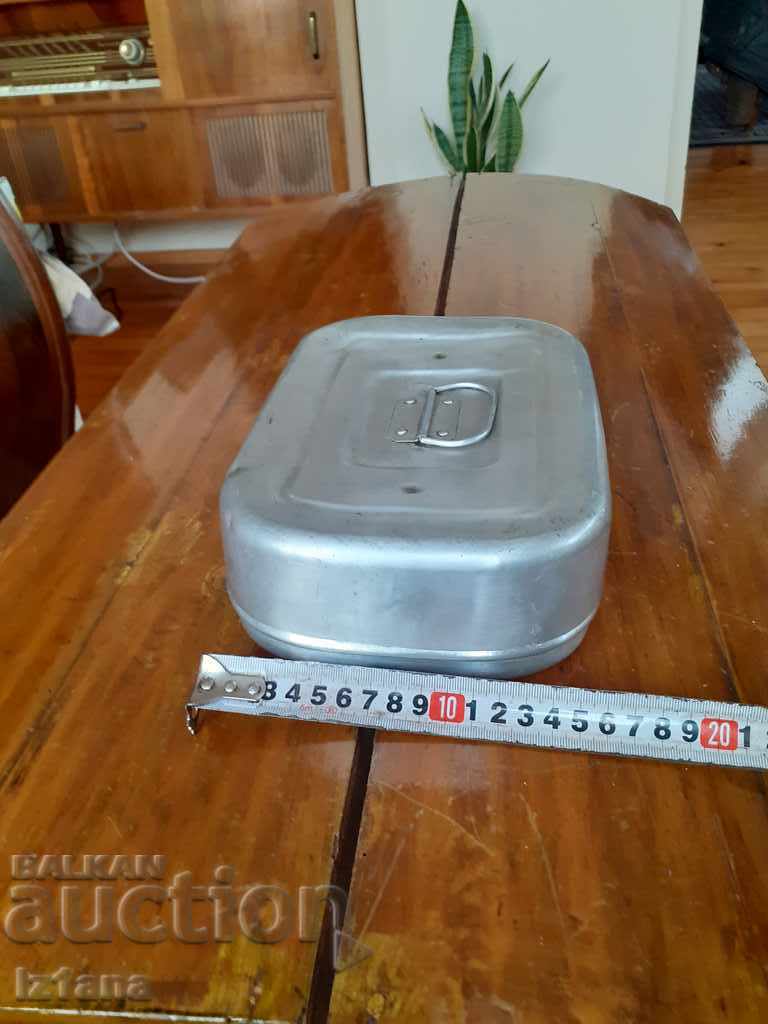 Old medical aluminum box with price 25.00 BGN | € 12.78 Old medical aluminum box with price 25.00 BGN | € 12.78