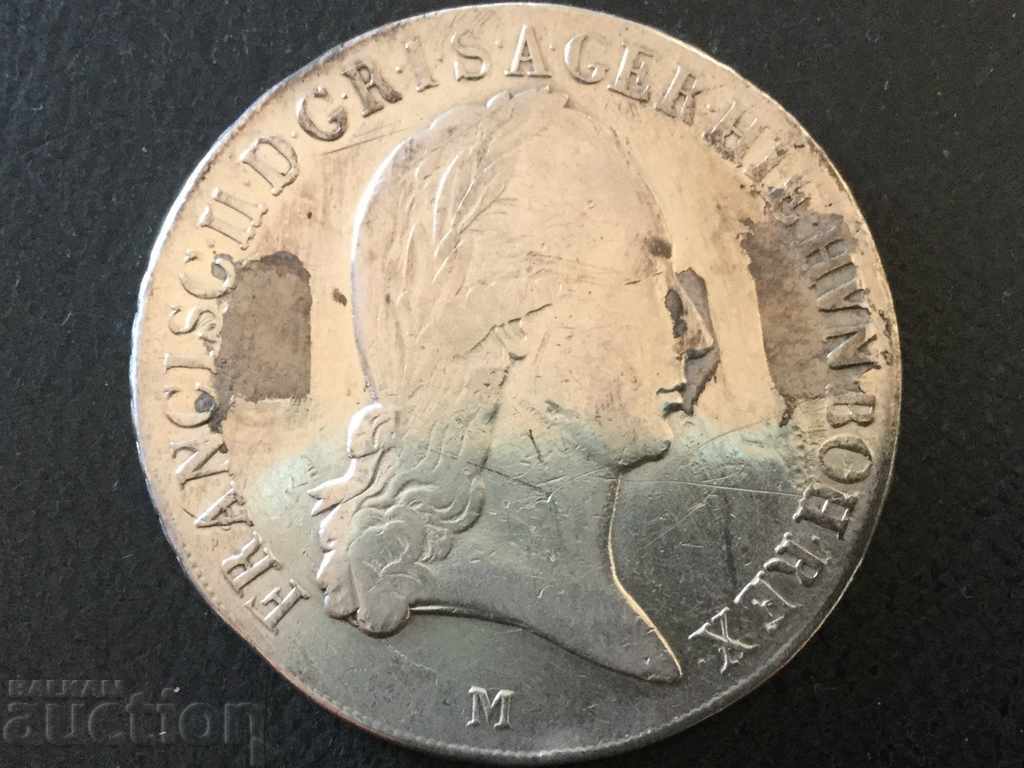 Austrian Netherlands 1 kronenthaler 1796 M Franz ll silver with price 190.00 BGN | € 97.15 Austrian Netherlands 1 kronenthaler 1796 M Franz ll silver with price 190.00 BGN | € 97.15