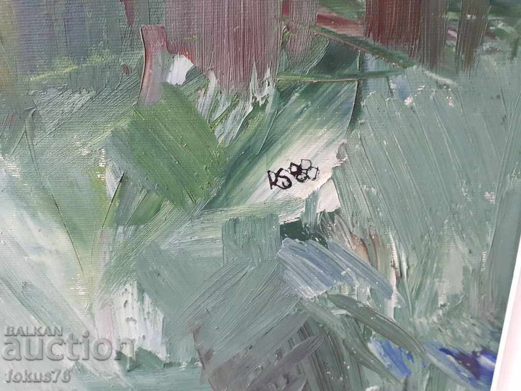 LARGE OLD MASTER PAINTING OIL ON CANVAS ABSTRACT with price 135.00 BGN | € 69.02 LARGE OLD MASTER PAINTING OIL ON CANVAS ABSTRACT with price 135.00 BGN | € 69.02