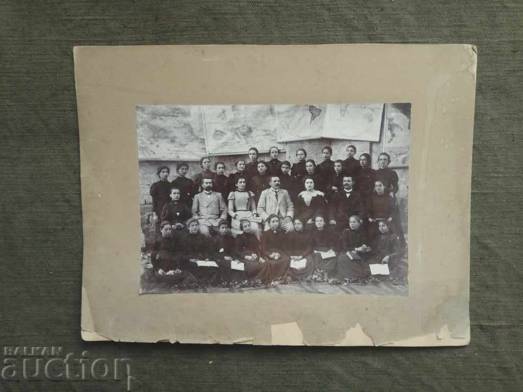 Fotografii, carton, eleve Fotografii, carton, eleve