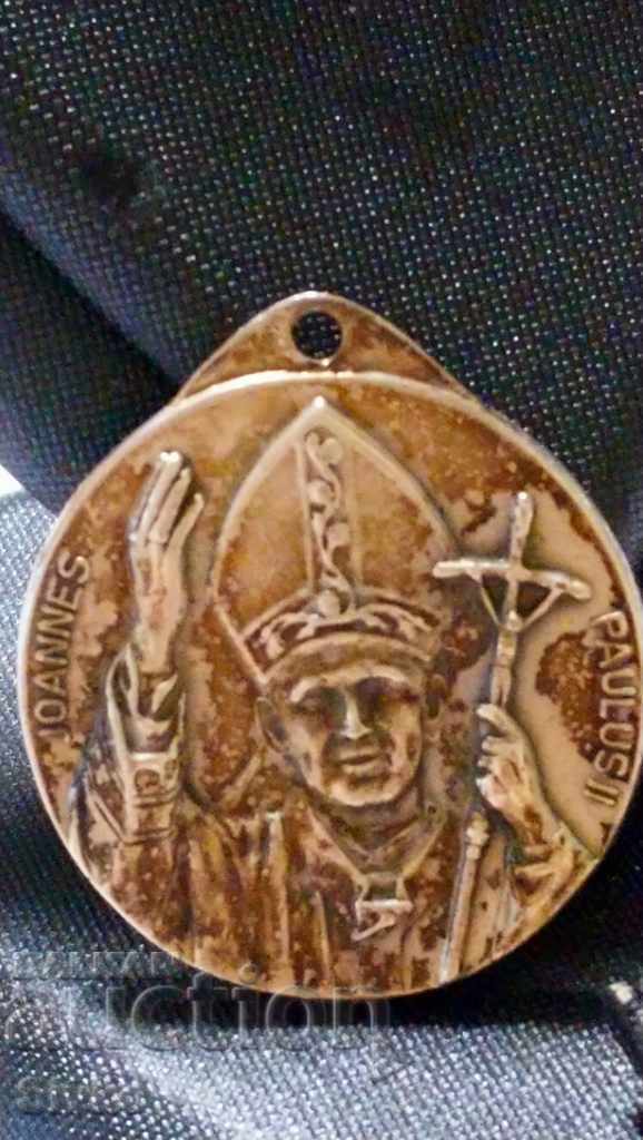 Medal John Paul II Religion Medal John Paul II Religion