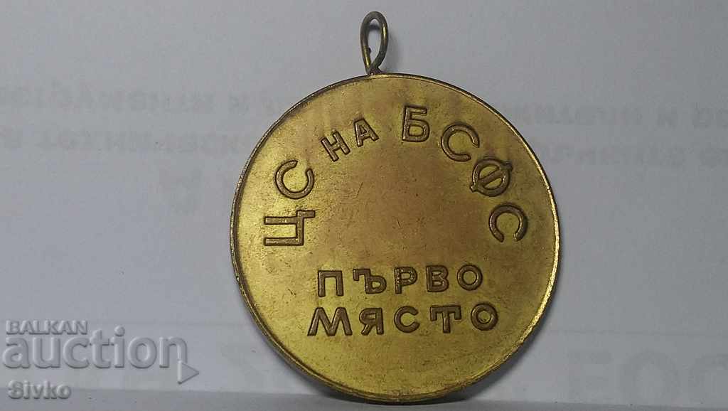 Medalia de aur locul I PS al BSFS 2