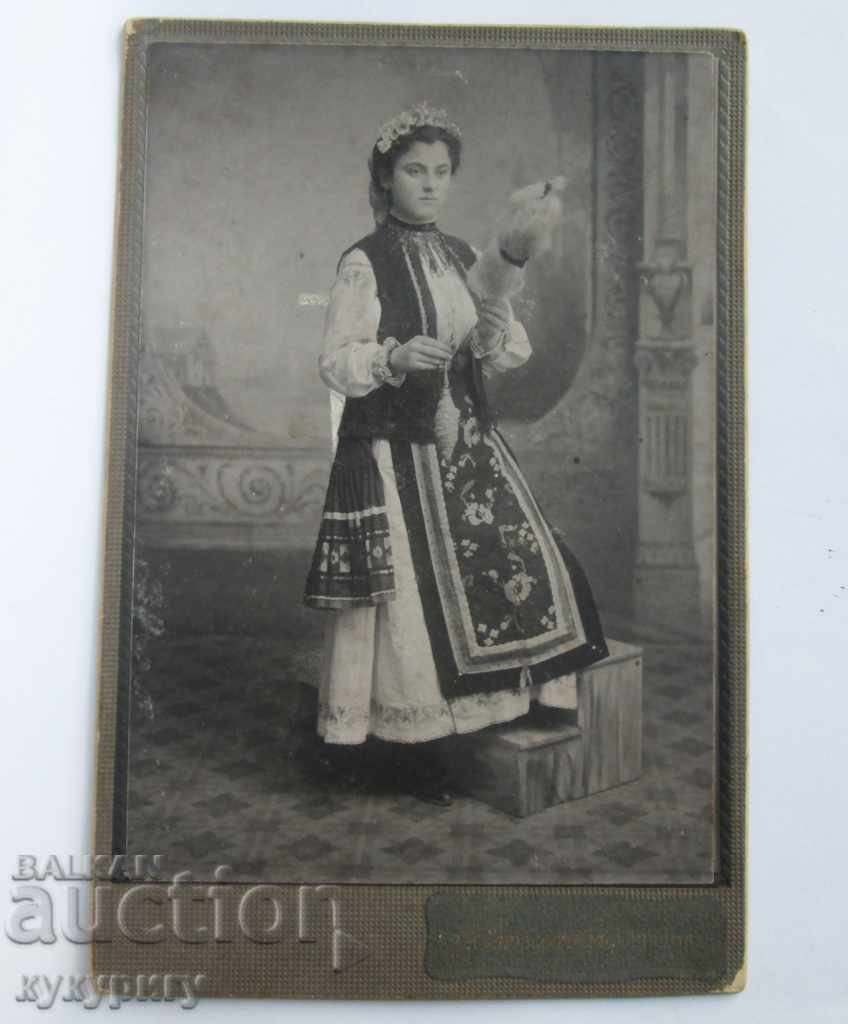 Old office photography hard photo BG girl in costume with price 30.00 BGN | € 15.34 Old office photography hard photo BG girl in costume with price 30.00 BGN | € 15.34