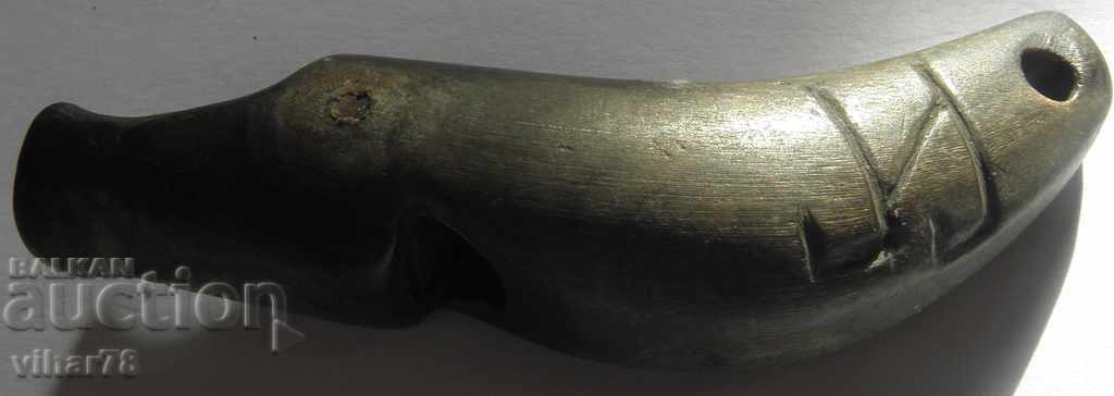 Delivery of an old police whistle