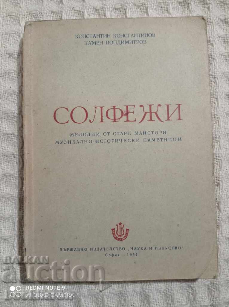 Solfejuri - melodii de la maeștri vechi Solfejuri - melodii de la maeștri vechi