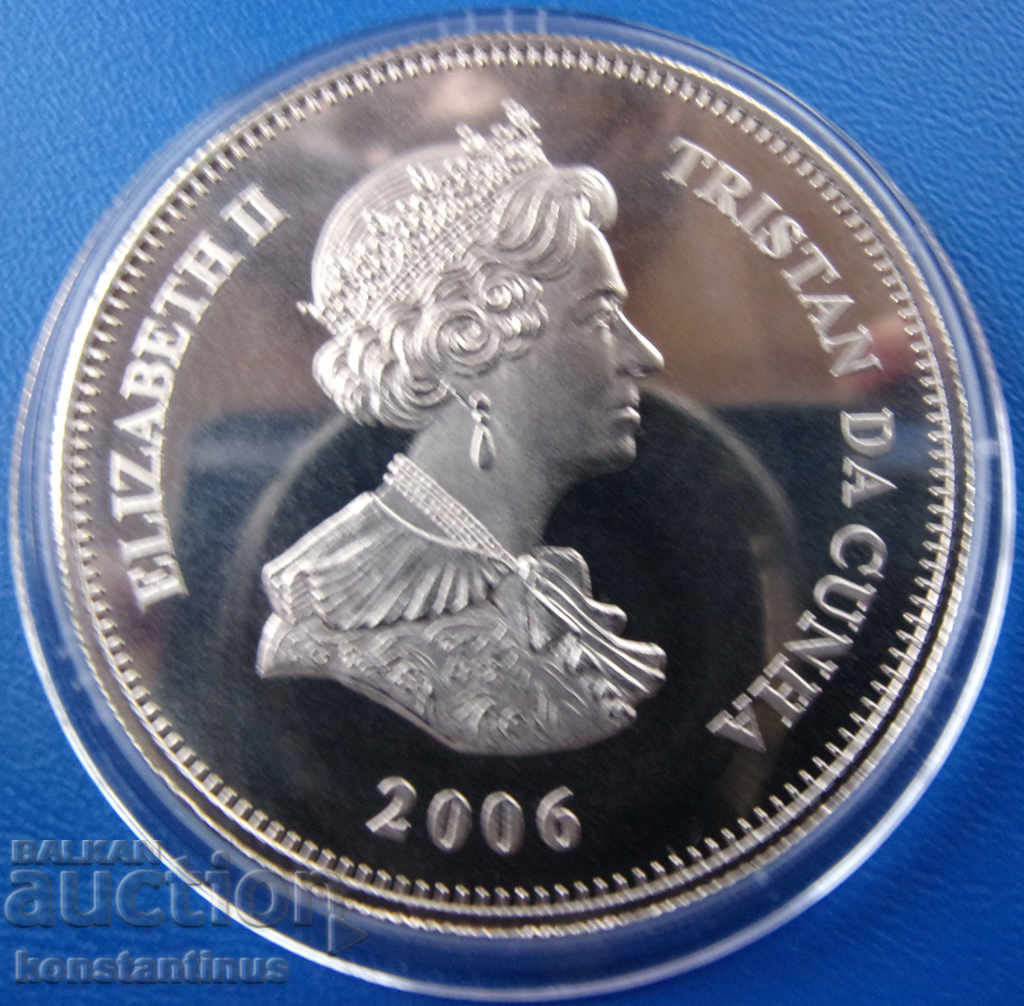 Tristan da Kuna 1 Krona 2006 PROOF UNC Rare cu preț € 23.01 | 45.00 BGN