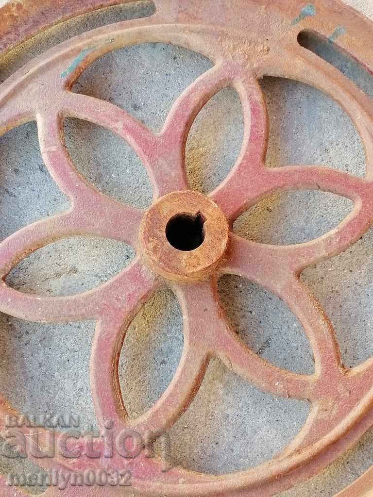 Castor wheel made of cast iron forged iron - 5 Castor wheel made of cast iron forged iron - 5