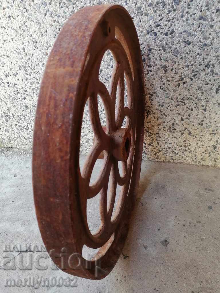 Castor wheel made of cast iron forged iron - 7 Castor wheel made of cast iron forged iron - 7